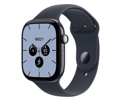 Smartwatch Apple Watch 12 42/Granatowa Noc Ceramika/Granatowy Pasek M/L 5G